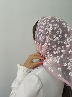 مینی اسکارف تور شکوفه گیلاس